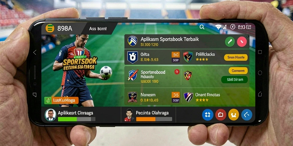 Tampilan menarik dari gameplay Sportsbook di 898A.