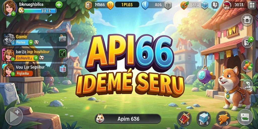 Screenshot utama API66 menampilkan gameplay Idle yang menarik.