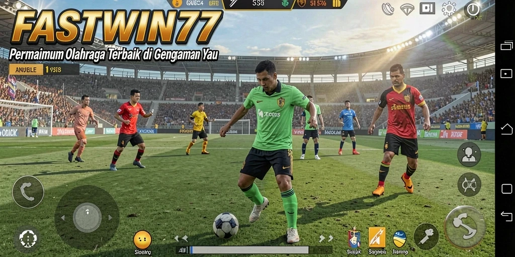 Screenshot gameplay <strong>FASTWIN77</strong> menampilkan pengalaman olahraga yang seru dan interaktif.