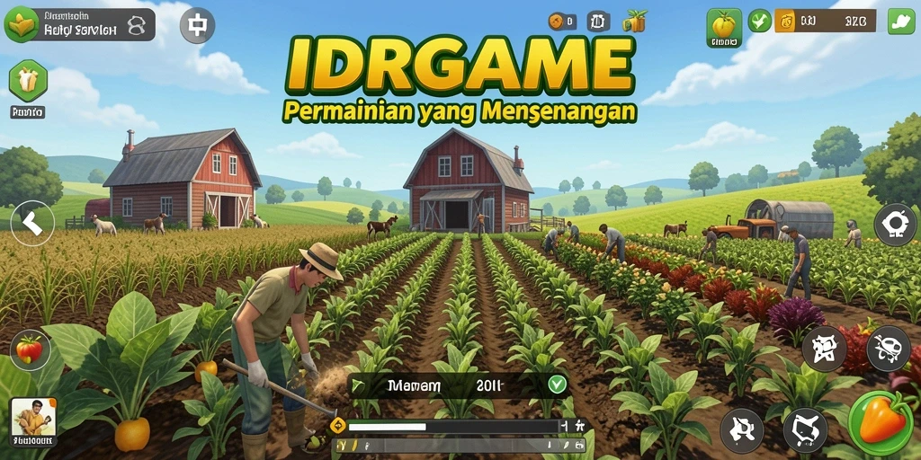 Tampilan gameplay di IDRGAME yang menarik dan menantang.