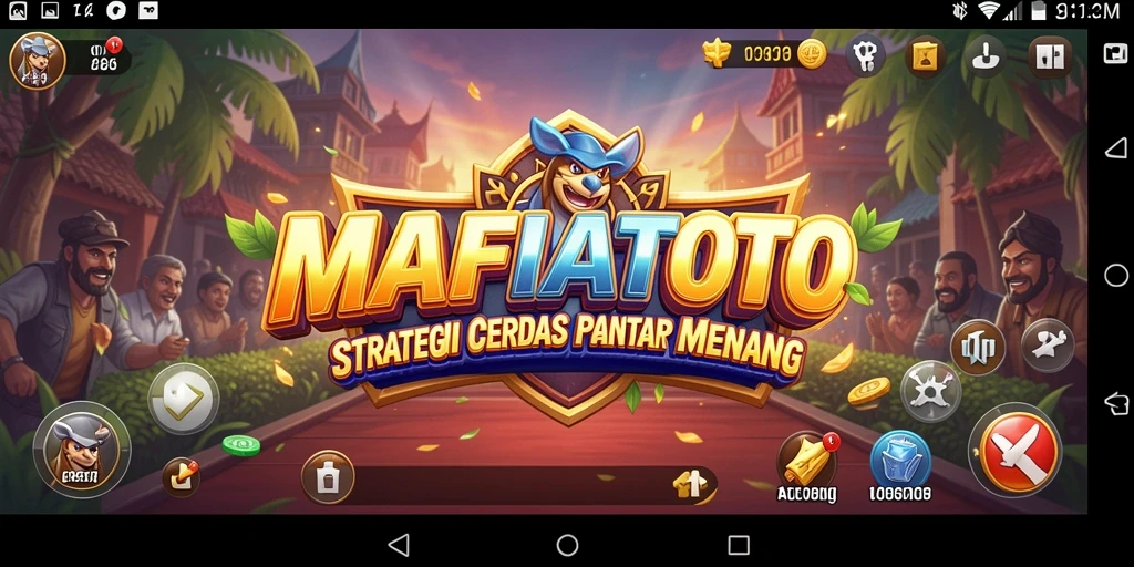 Tampilan gameplay MAFIATOTO dengan strategi yang seru dan mendalam.