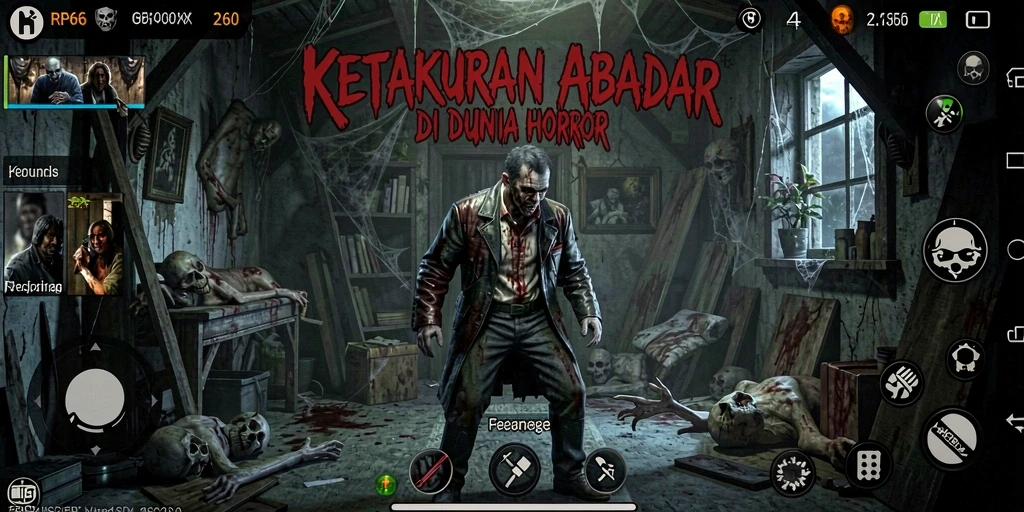Gameplay menyeramkan di dunia RP66 yang penuh misteri.
