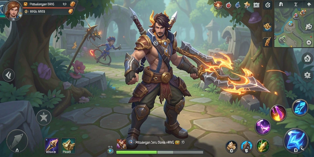 Gameplay dinamis dengan grafis menakjubkan di RP99.