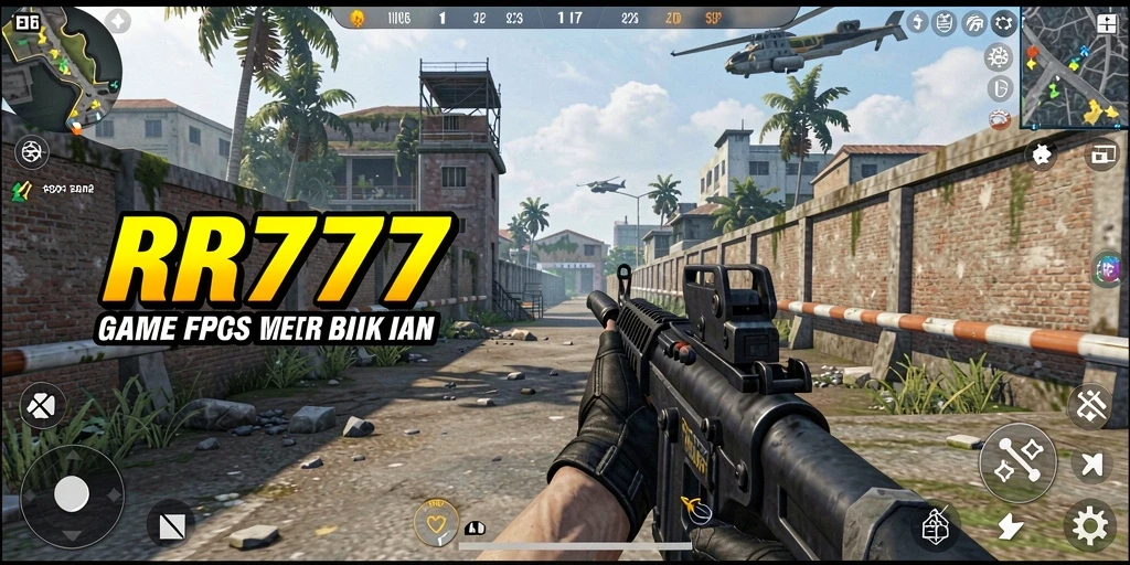 Gameplay mendebarkan dalam aksi tembak-menembak RR777.