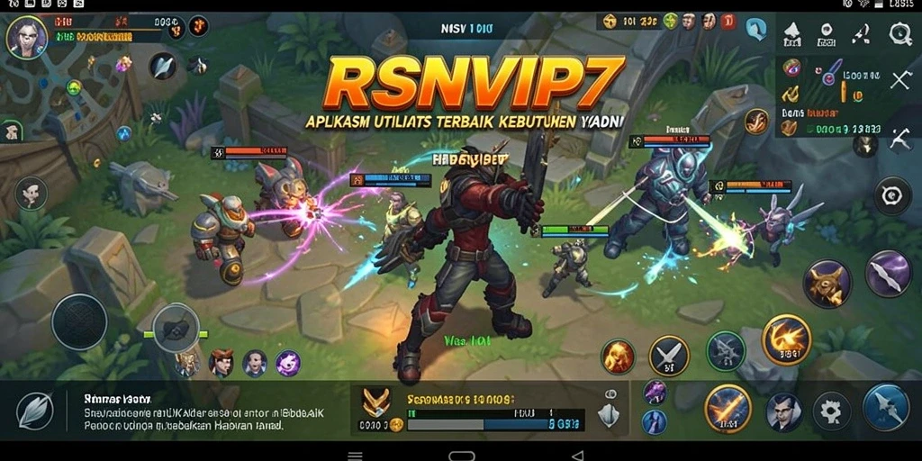 Tampilan antarmuka RSNVIP7 yang modern dan fungsional.