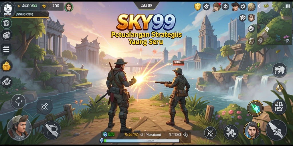Tampilan gameplay <strong>SKY99</strong> yang menarik dan penuh strategi.