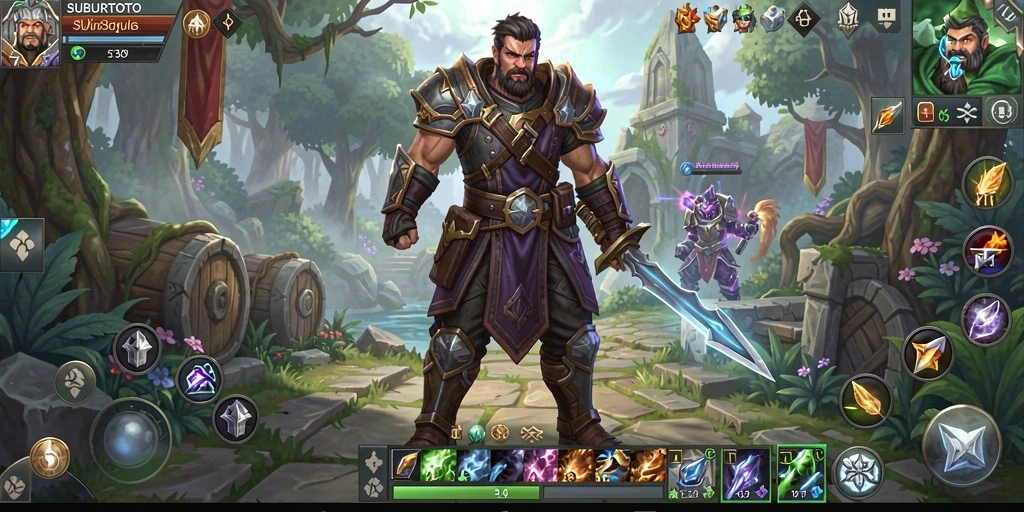 Gameplay seru dalam SUBURTOTO dengan pertarungan yang menantang.