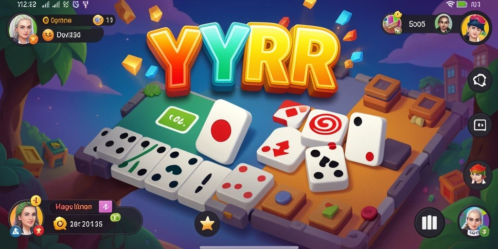 Gameplay seru dan interaktif dalam YYRR, nikmati permainan Domino.
