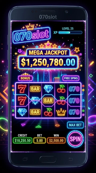 Tampilan antarmuka 070slot yang intuitif dan menarik.
